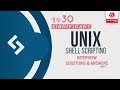 UNIX Shell Scripting Interview Questions and Answers 2019 Part-1 | UNIX Shell Scripting | WisdomJobs