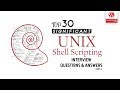 UNIX Shell Scripting Interview Questions and Answers 2019 Part-2 | UNIX Shell Scripting | WisdomJobs